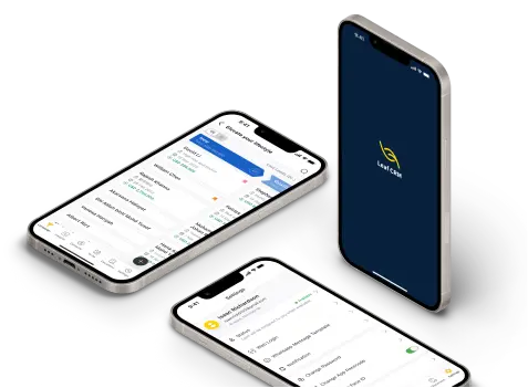 Leaf CRM available in mobile devices.