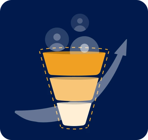 Convert top of the funnel leads to the bottom of the funnel effectively