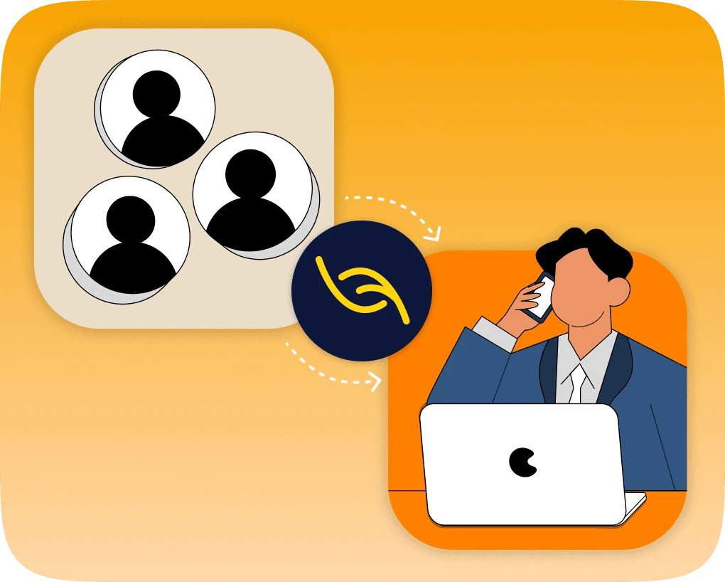 Leaf CRM has instant lead assignment feature to ensure every salesperson receives lead instantly and can respond to clients faster.