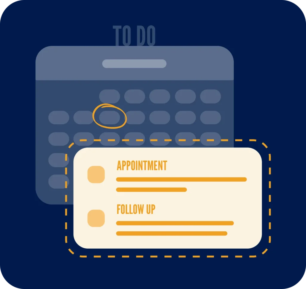 Tracking lead's appointment in healthcare industry using Leaf CRM