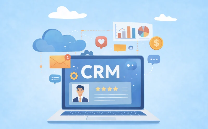 The benefits of using CRM for a business.