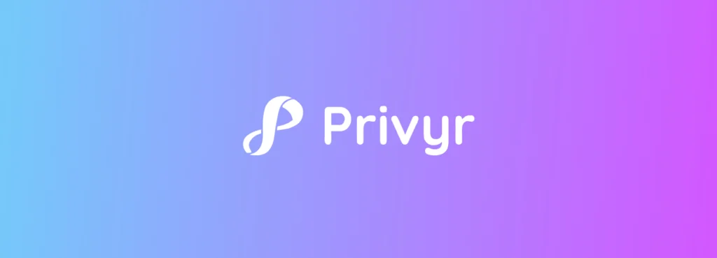 Privyr logo image.